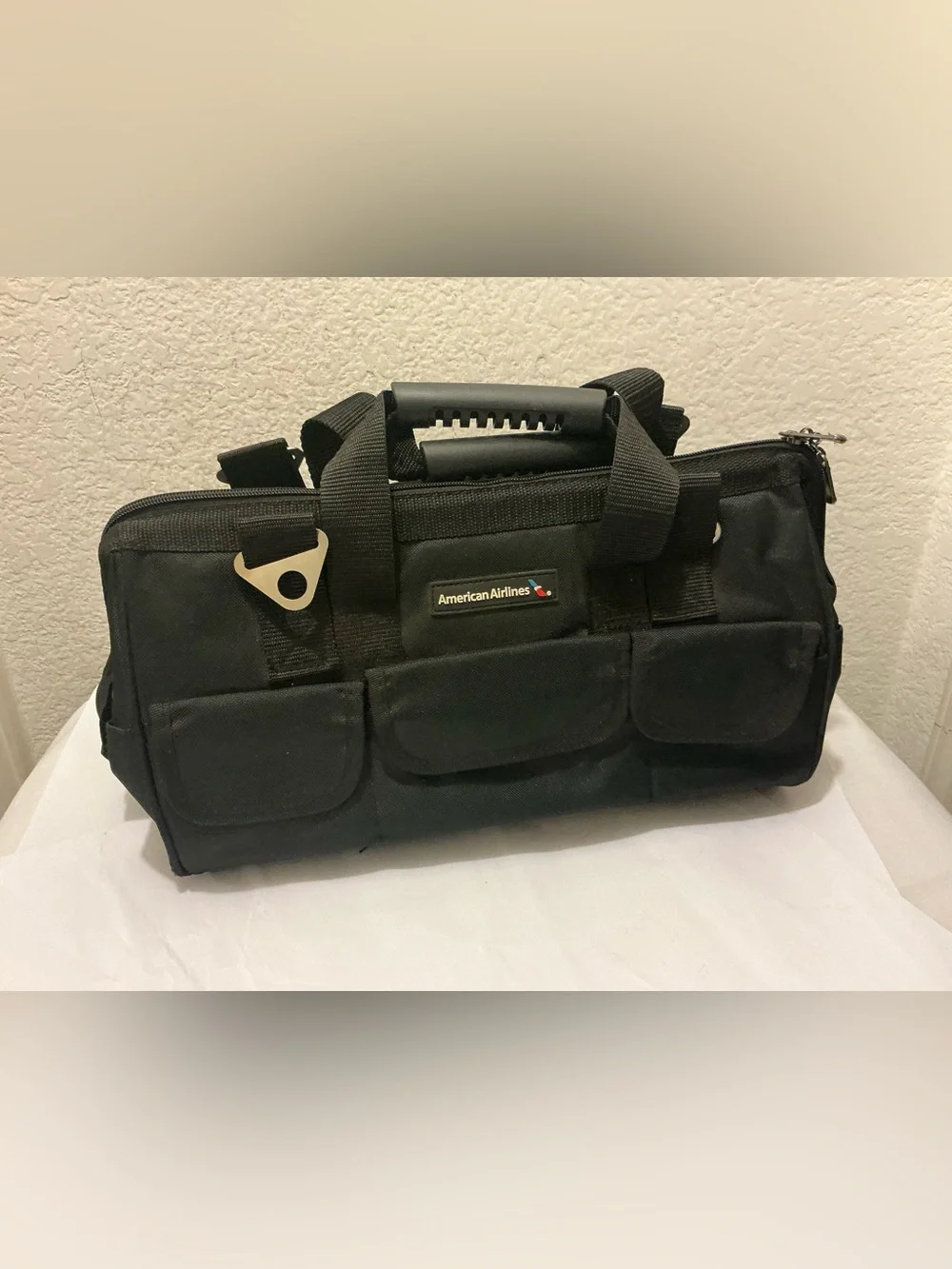 New American Airlines utility bag Black Men’s Travel Tool Bag